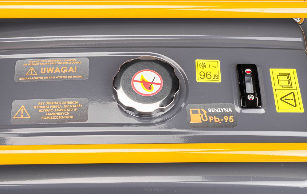 GENERÁTOR PRÚDU ELEKTROCENTRÁLA AVR 230V 3000W + KOLIESKA, POWERMAT PM-AGR-3000M2K PM1198 – Obrázok 7
