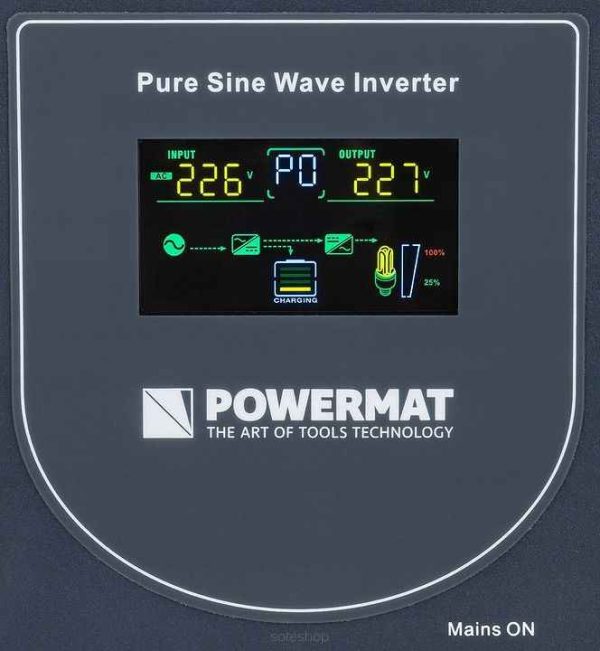 ZÁLOŽNÝ ZDROJ 400W UPS PM-UPS-500MP, POWERMAT PM1212 – Obrázok 3