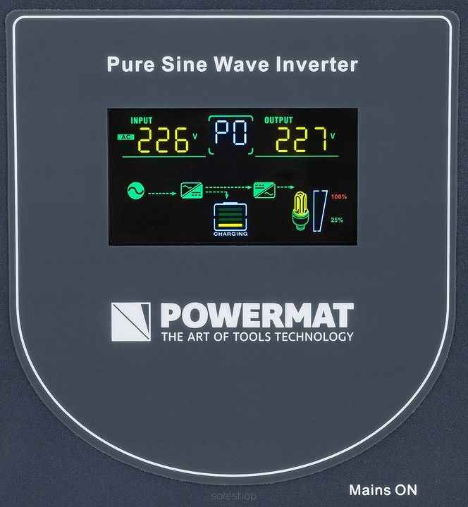ZÁLOŽNÝ ZDROJ 400W UPS PM-UPS-500MP, POWERMAT PM1212 – Obrázok 3