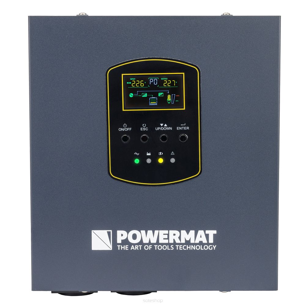 ZÁLOŽNÝ ZDROJ 300W UPS PM-UPS-500MW, POWERMAT PM1220 – Obrázok 2