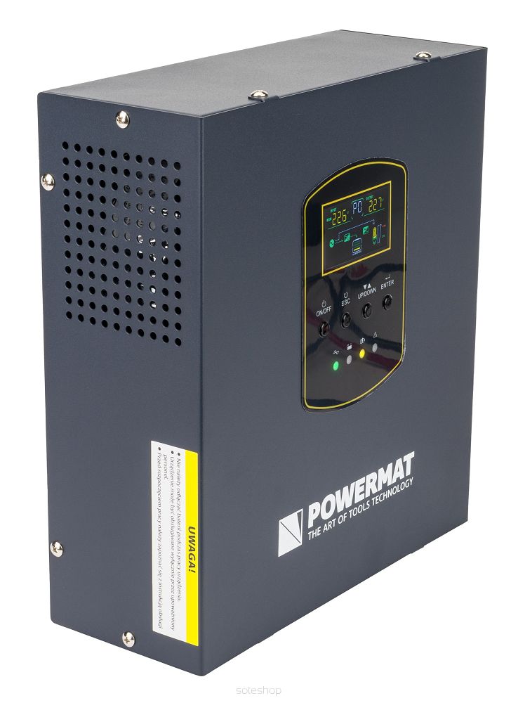 ZÁLOŽNÝ ZDROJ 300W UPS PM-UPS-500MW, POWERMAT PM1220 – Obrázok 3