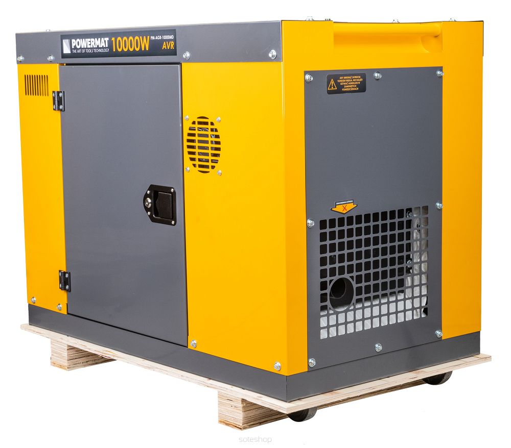 Súprava dieselagregátu 10kW 230V 400V ATS PM-AGR-10000MD – Obrázok 5
