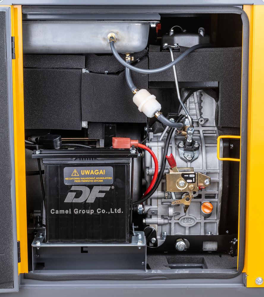Súprava dieselagregátu 10kW 230V 400V ATS PM-AGR-10000MD – Obrázok 7