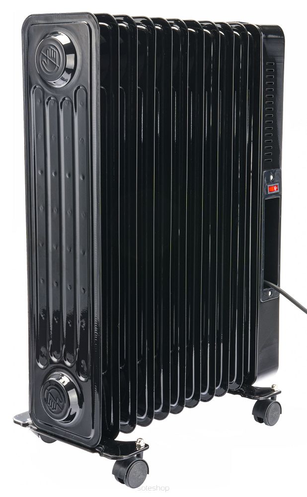 Elektrický olejový radiátor, 2500 W | PM-GOL-3000DLW – Obrázok 5