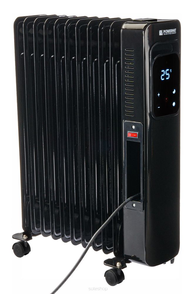 Elektrický olejový radiátor, 2500 W | PM-GOL-3000DLW – Obrázok 10