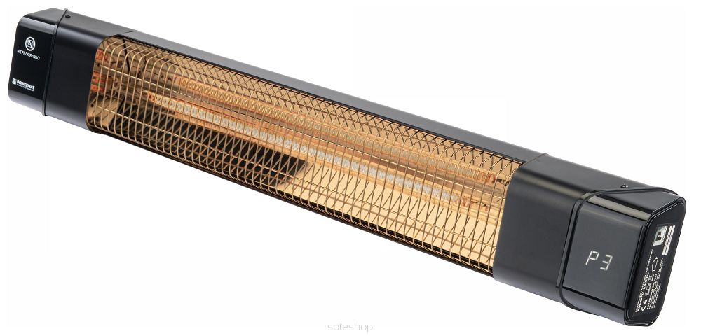 Infračervený ohrievač, 2000W | PM-GPC-2500DL – Obrázok 4