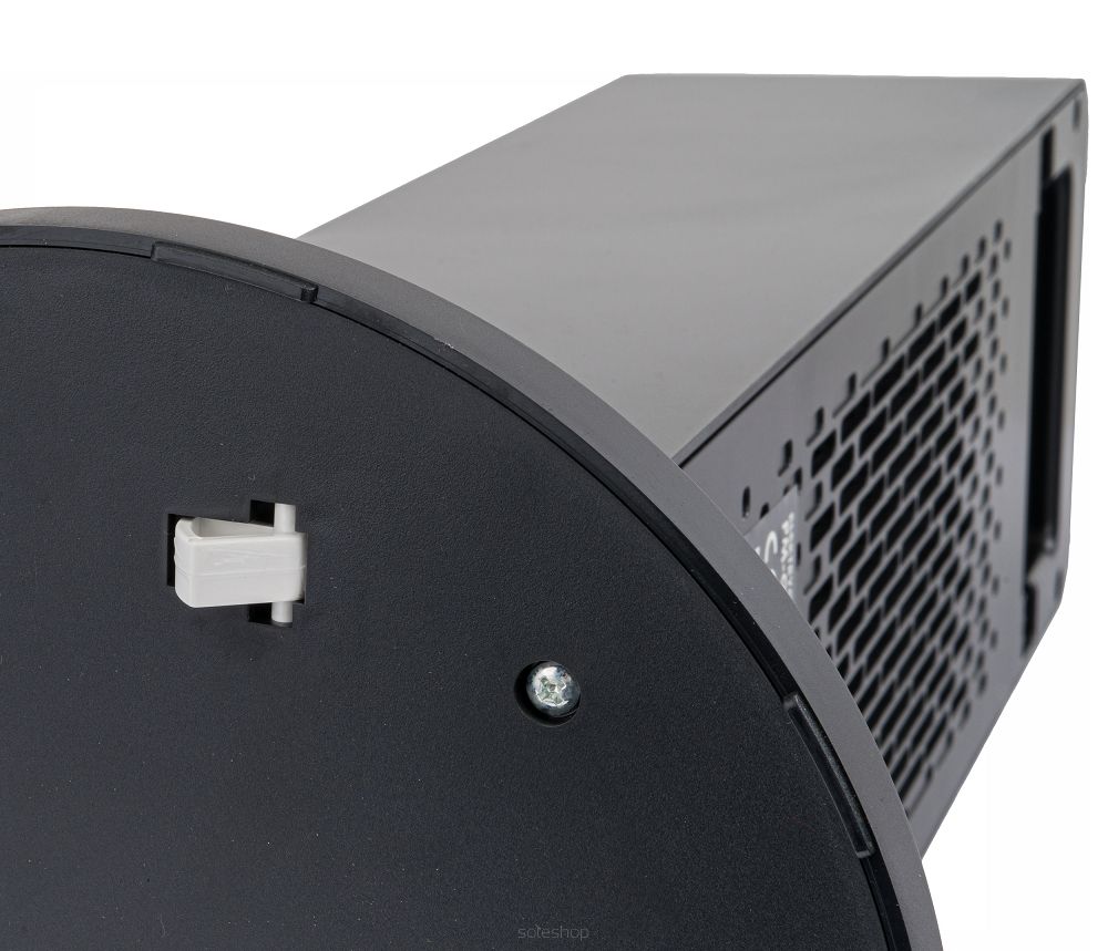 Stlpový elektrický ohrievač, čierny | PM-GKL-3000DL – Obrázok 8