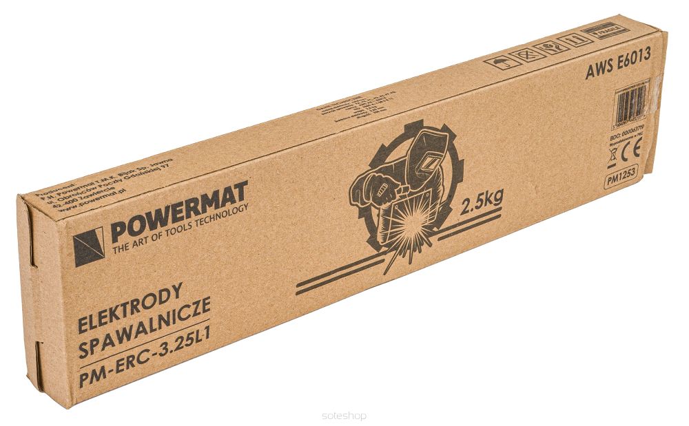 Rutilové elektródy, 3,25mm, 2,5KG | PM1253 – Obrázok 3