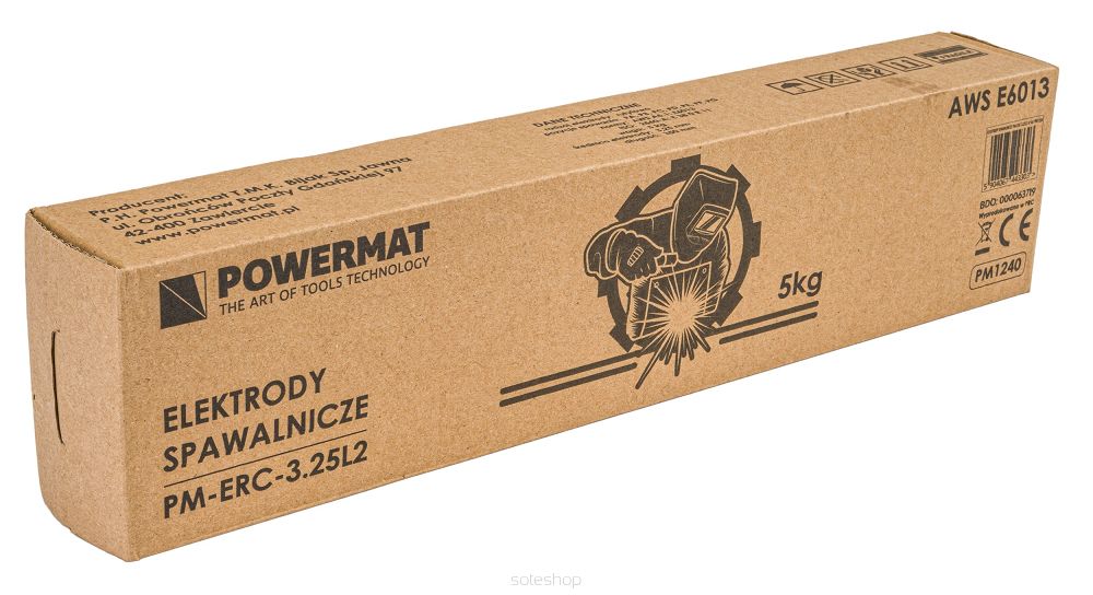 Rutilové elektródy, 3,25mm, 5KG | PM1254 – Obrázok 3