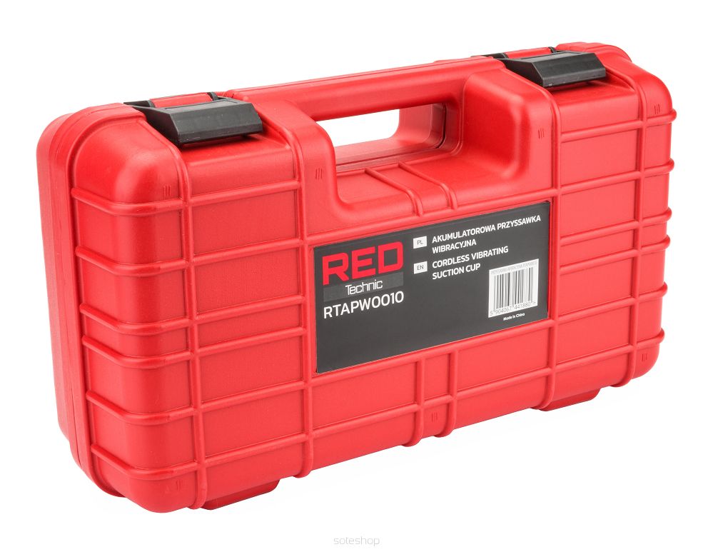 Vibračná prísavka na obklady RTAPW0010, 18V | RED TECHNIC – Obrázok 5