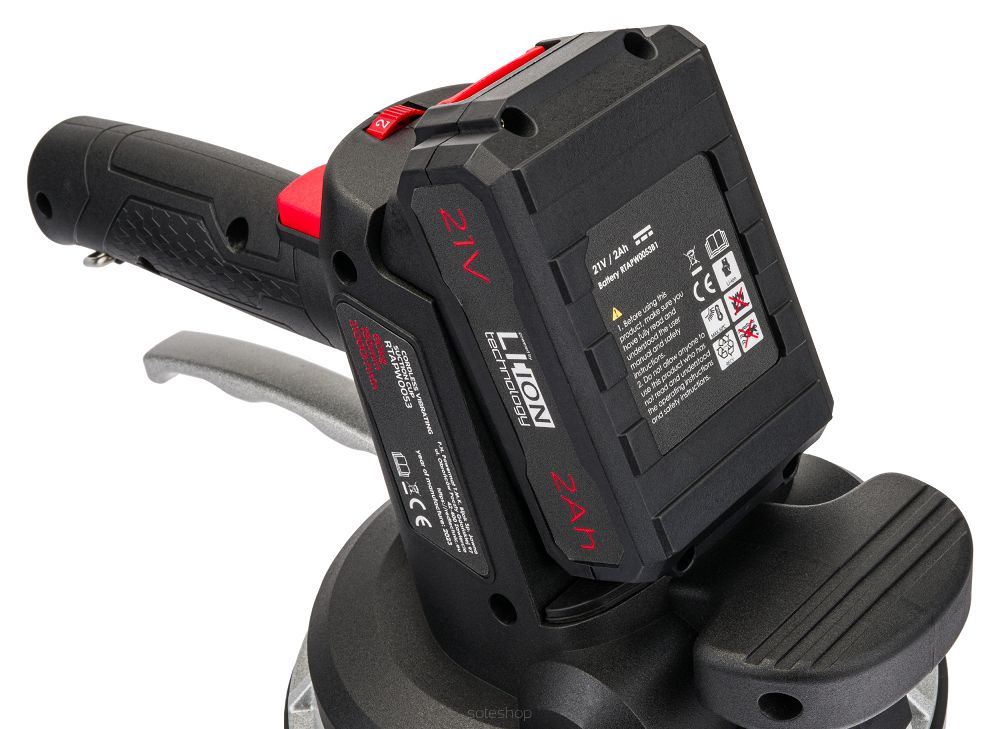 AKU vibračná prísavka na obklady a dlažbu RTAPW0053, 21V | RED TECHNIC – Obrázok 9
