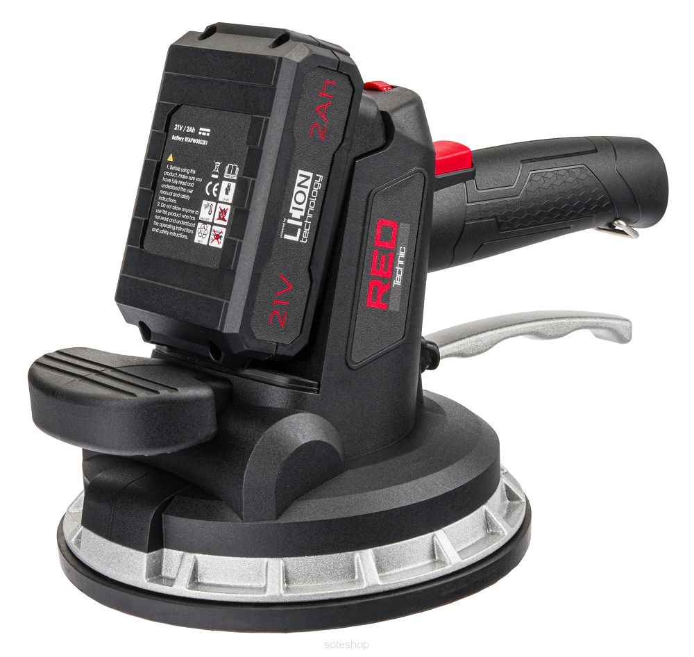 AKU vibračná prísavka na obklady a dlažbu RTAPW0053, 21V | RED TECHNIC – Obrázok 10