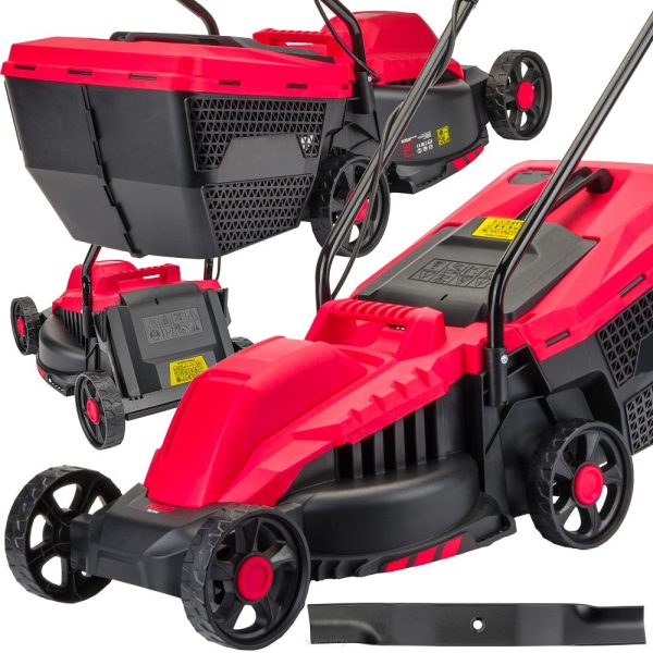 Elektrická kosačka RTKSE0027, 2200W | RED TECHNIC – Obrázok 2