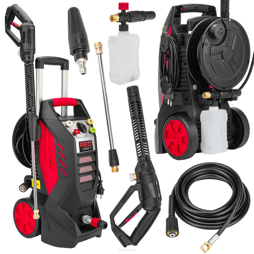 Vysokotlakový čistič RTMC0029, 2500W | RED TECHNIC