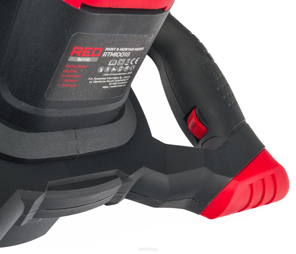 Elektrické miešadlo RTMI0018, 2650W | RED TECHNIC – Obrázok 3