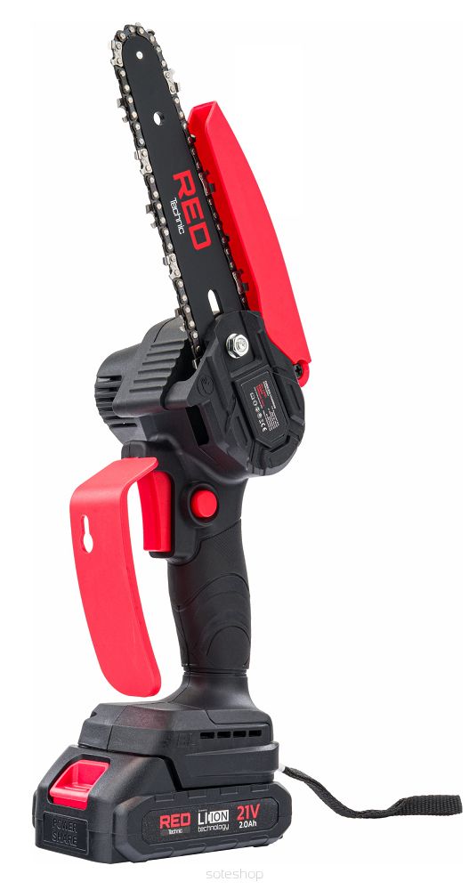 Akumulátorová reťazová píla RTMPA0064, 20V | RED TECHNIC – Obrázok 6