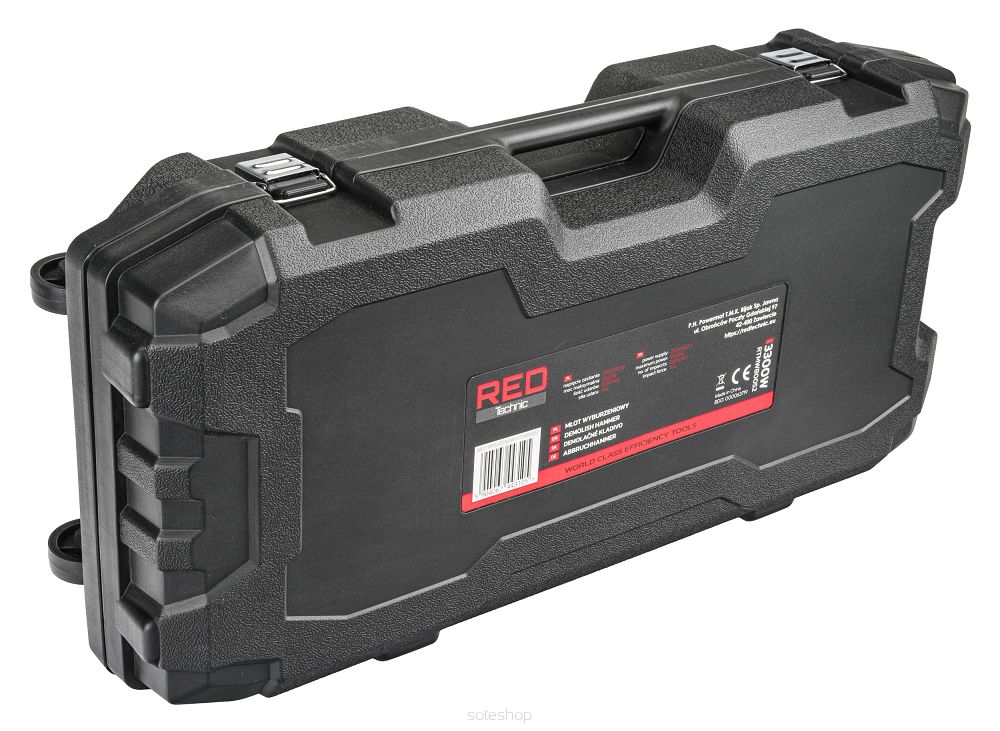 Búracie kladivo RTMWB0052, 3300W, 70J | RED TECHNIC – Obrázok 12
