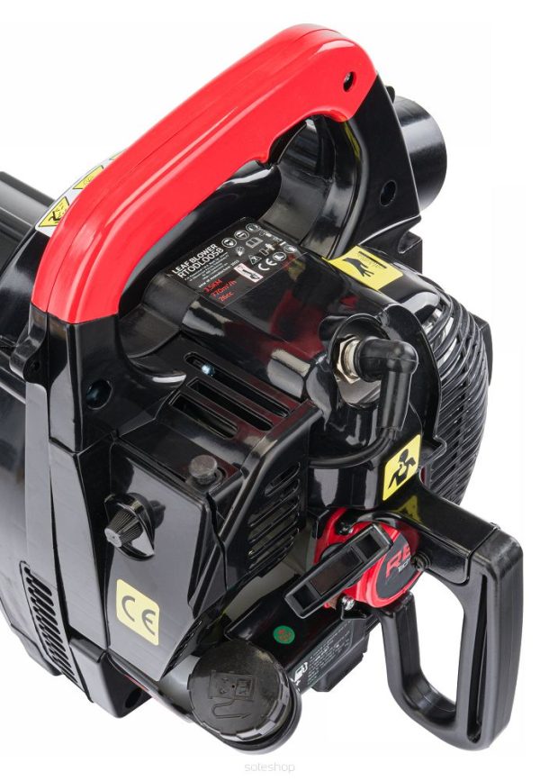 Benzínový vysávač a drvič lístia RTODL0058, 3,5km | RED TECHNIC – Obrázok 3