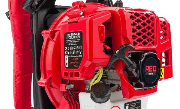 Chrbtový benzínový fukár na lístie RTODL0059, 3,8 HP | RED TECHNIC – Obrázok 2