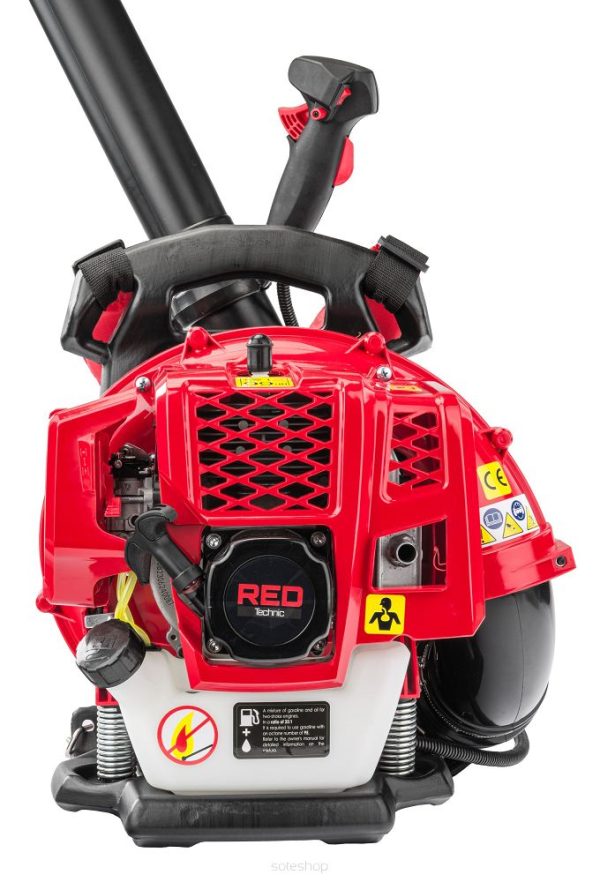 Chrbtový benzínový fukár na lístie RTODL0059, 3,8 HP | RED TECHNIC – Obrázok 10