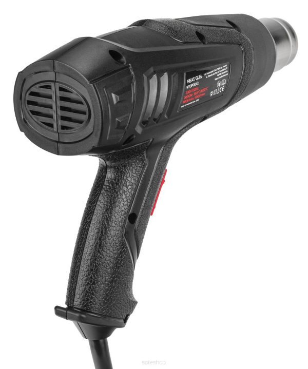 Teplovzdušná pištoľ RTOP0042, 2000W, 4 dýzy | RED TECHNIC – Obrázok 7