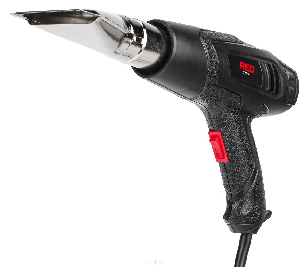 Teplovzdušná pištoľ RTOP0042, 2000W, 4 dýzy | RED TECHNIC – Obrázok 8