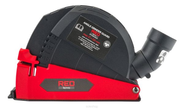 Protiprachový kryt na brúsku RTOSK0021, 125 mm | RED TECHNIC – Obrázok 3