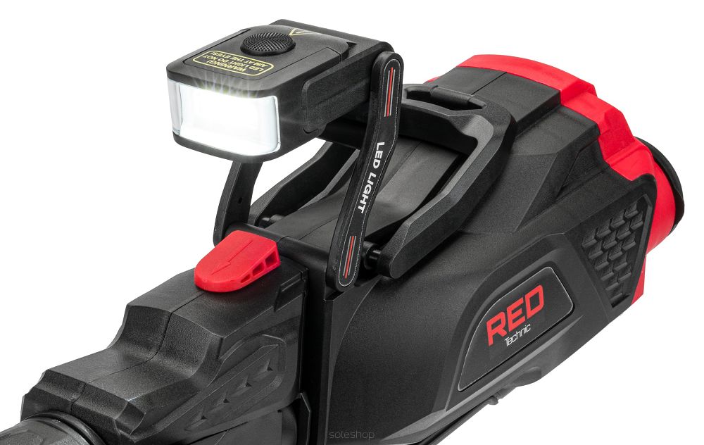 Striekacia pištoľ s LED osvetlením RTPDM0020, 650 W | RED TECHNIC – Obrázok 8
