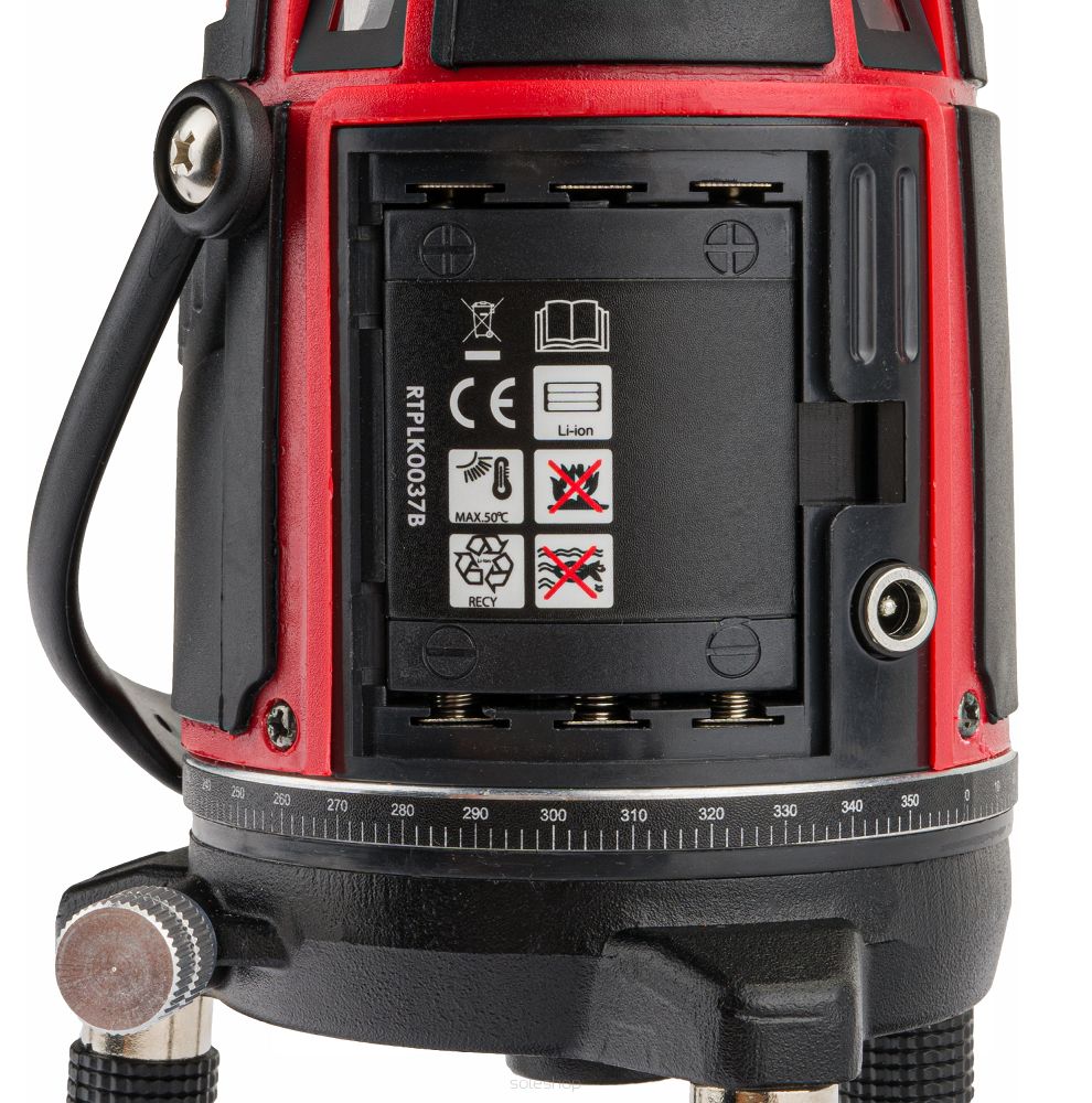 Krížový laser červený RTPLK0037, 360 stupňov | RED TECHNIC – Obrázok 6