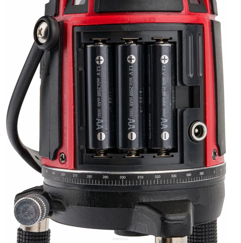 Krížový laser červený RTPLK0037, 360 stupňov | RED TECHNIC – Obrázok 8