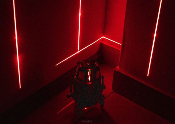 Krížový laser červený RTPLK0037, 360 stupňov | RED TECHNIC – Obrázok 11