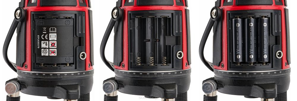 Krížový laser červený RTPLK0037, 360 stupňov | RED TECHNIC – Obrázok 17