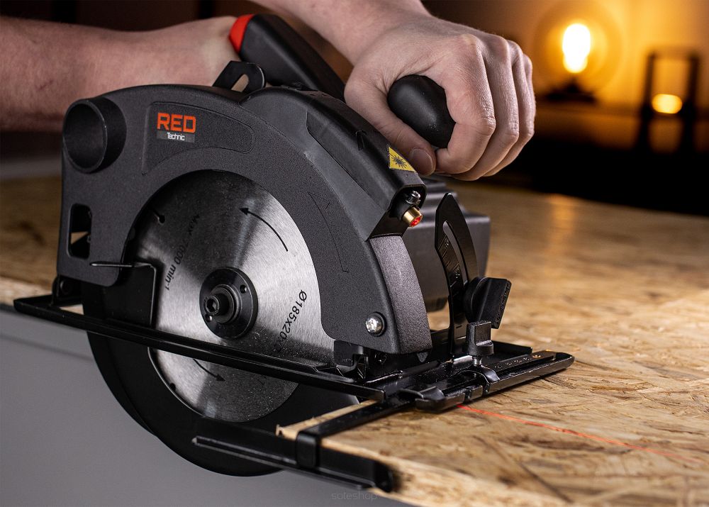 Okružná kotúčová píla RTRPT0006, 2250W | RED TECHNIC – Obrázok 4