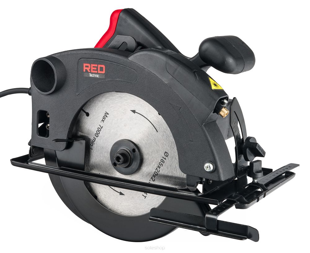 Okružná kotúčová píla RTRPT0006, 2250W | RED TECHNIC – Obrázok 5
