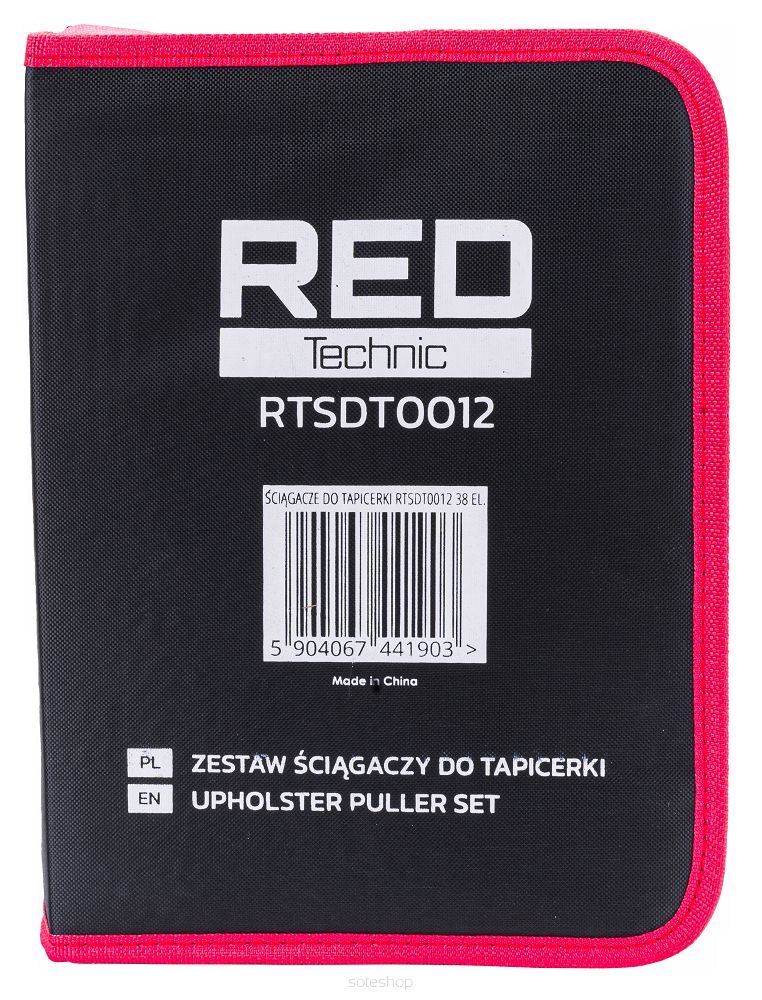 Sada na demontáž čalúnenia RTSDT0012, 43 ks | RED TECHNIC