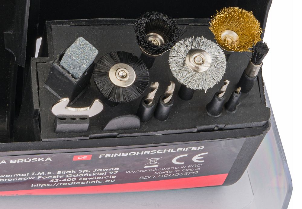 Mini brúska s príslušenstvom RTSPT0047, 300 dielov, 350 W | RED TECHNIC – Obrázok 8