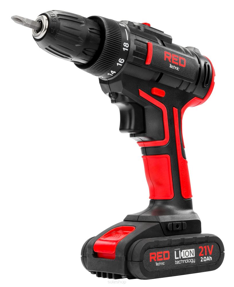 Akumulátorový skrutkovač RTWA0076, nárazový, 20V | RED TECHNIC