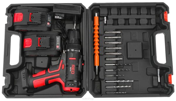 Akumulátorový skrutkovač RTWA0076, nárazový, 20V | RED TECHNIC – Obrázok 6