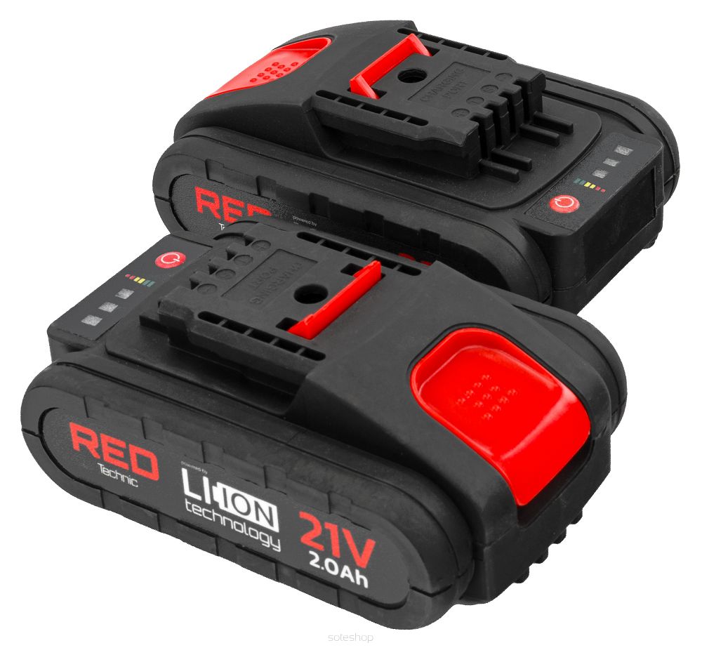 Akumulátorový skrutkovač RTWA0076, nárazový, 20V | RED TECHNIC – Obrázok 7