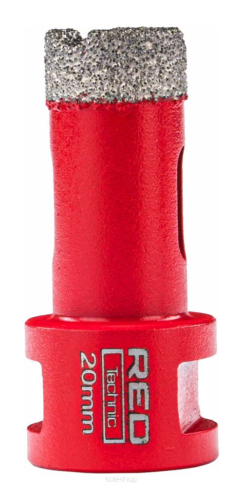 Sada diamantových korunkových vrtákov RTZOD0046, 9 ks | RED TECHNIC – Obrázok 4