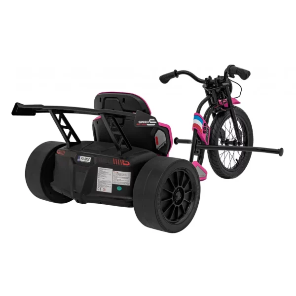 Vozidlo DRIFT BIKE 21Pink – Obrázok 3