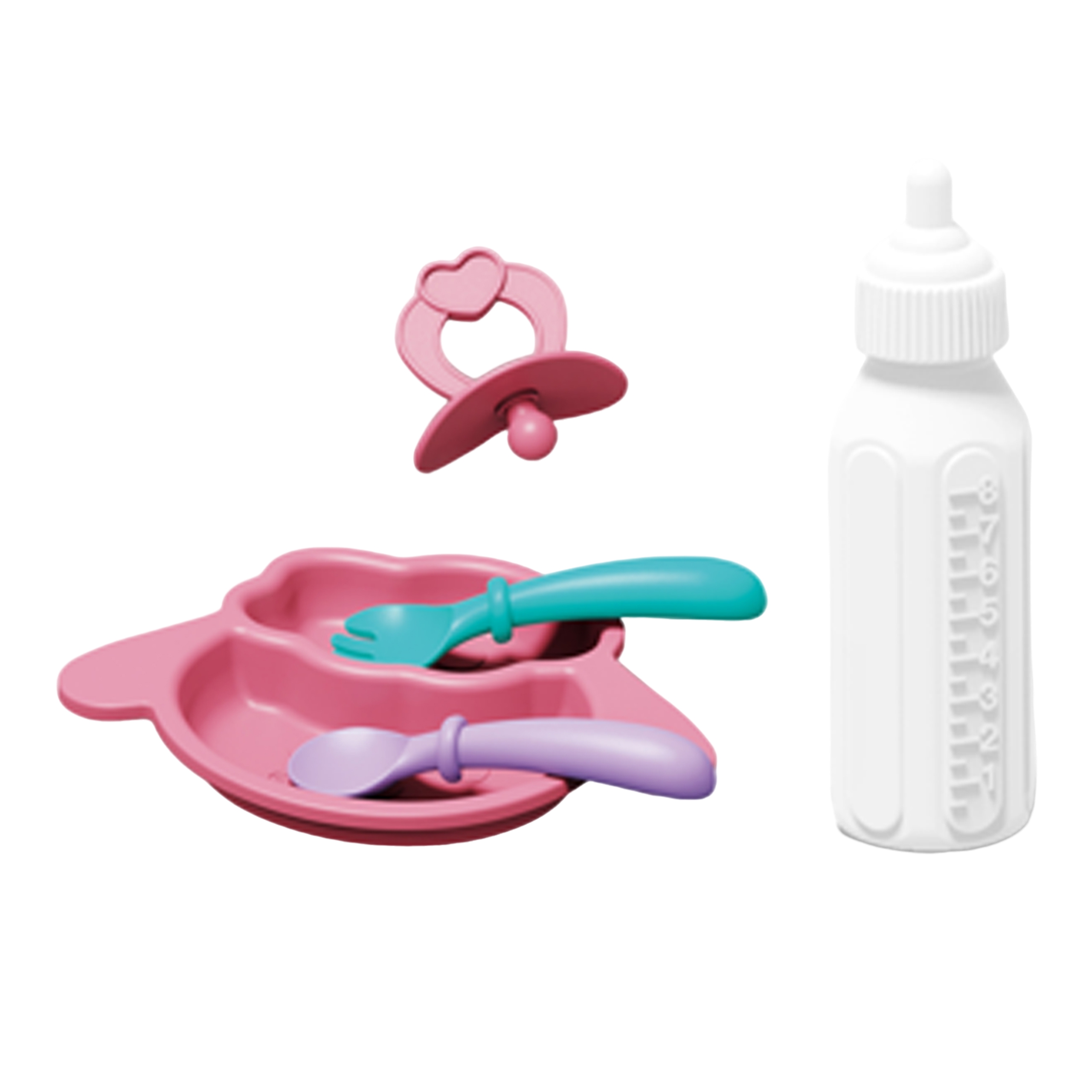 Bábika WOOPIE ROYAL s detským kočíkom + sada na kŕmenie – Obrázok 2