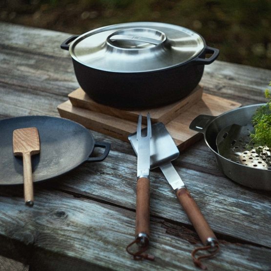 Norden Grill chef liatinový hrniec s pokrievkou (30cm) – Obrázok 5