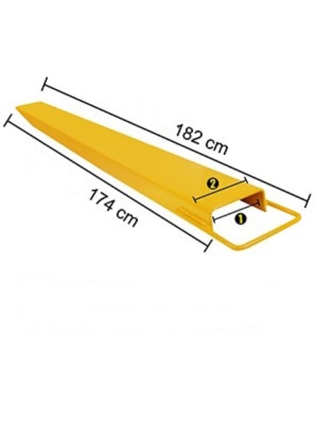 Paletové Predlžovacie Vidlice (182 Cm) (S Priemerom 10,92cm) – Obrázok 2