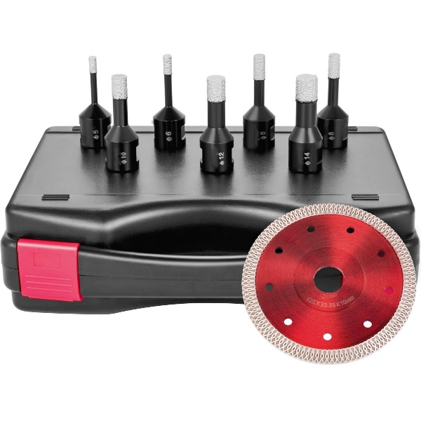 Sada 7ks Vykružovacích Vrtákov S Boxom (6-14mm) – Obrázok 7