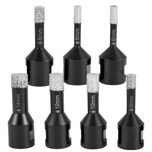Sada 7ks Vykružovacích Vrtákov S Boxom (6-14mm)
