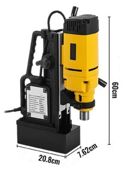 Elektrická Magnetická Vŕtačka 1200W – Obrázok 2