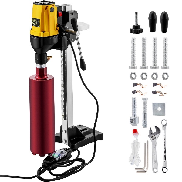 Ručná Vŕtačka Do Betónu So Stojanom 2180W 160mm – Obrázok 6