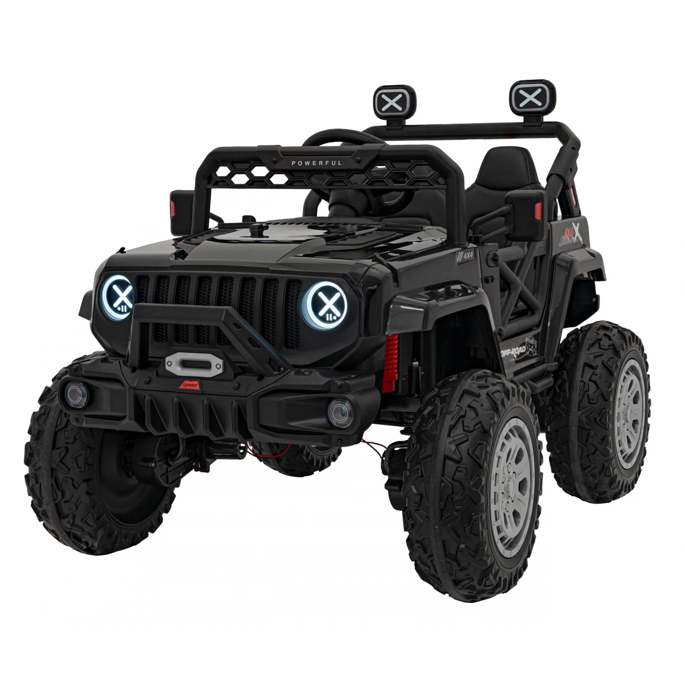 OFF ROAD Rýchlostné vozidlo Čierna