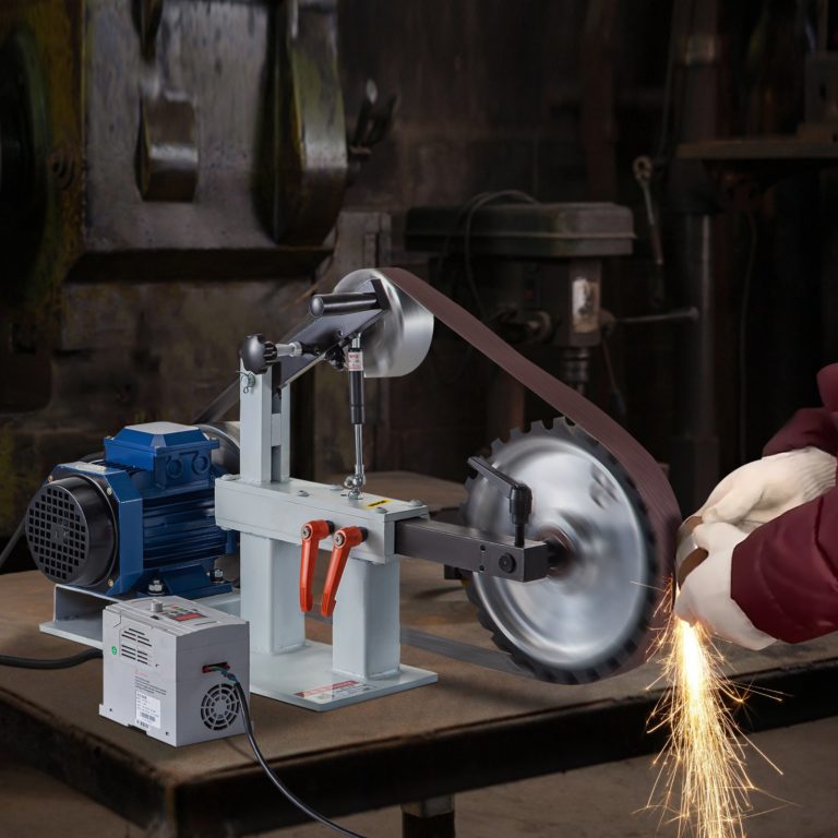 Elektrická Pásová Brúska 3v1 1500W S Frekvenčným Meničom – Obrázok 6